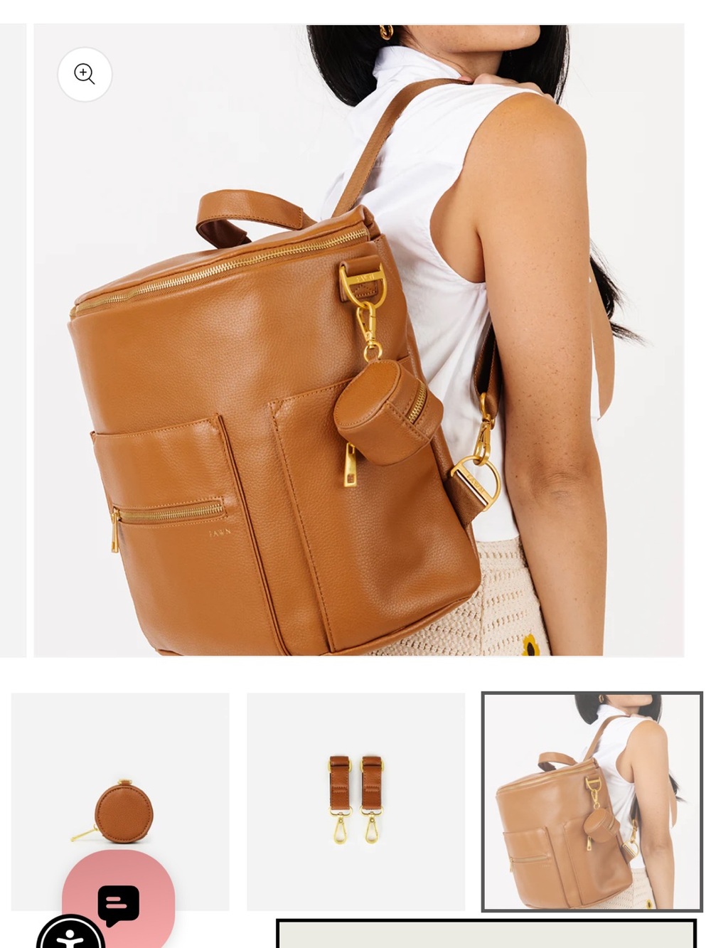 Fawn Design Original Diaper Bag Bundle - BNIB Brown - Picture 13 of 13